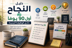 دليل النجاح في أول 90 يومًا داخل الوظيفة الجديدة