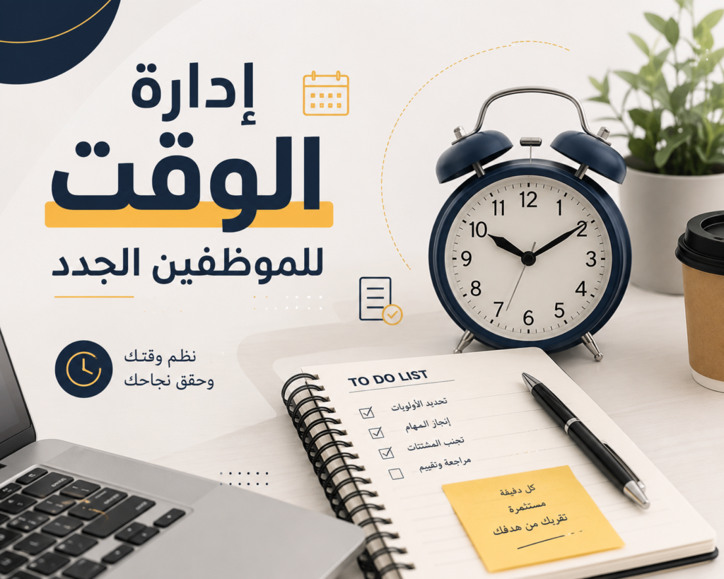 إدارة الوقت للموظفين الجدد